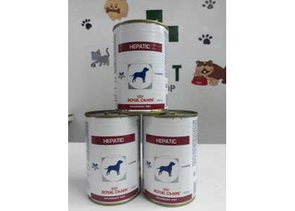 RC Hepatic Wet Dog Food Cans