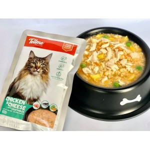 Tellme - Chicken & cheese with vegetable for cat
